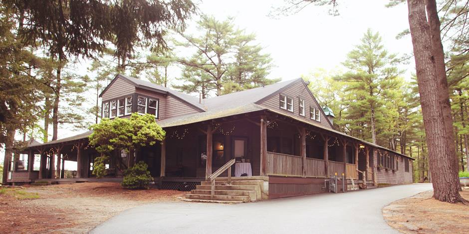 Camp Kiwanee wooded waterfront in Hanson Massachusetts